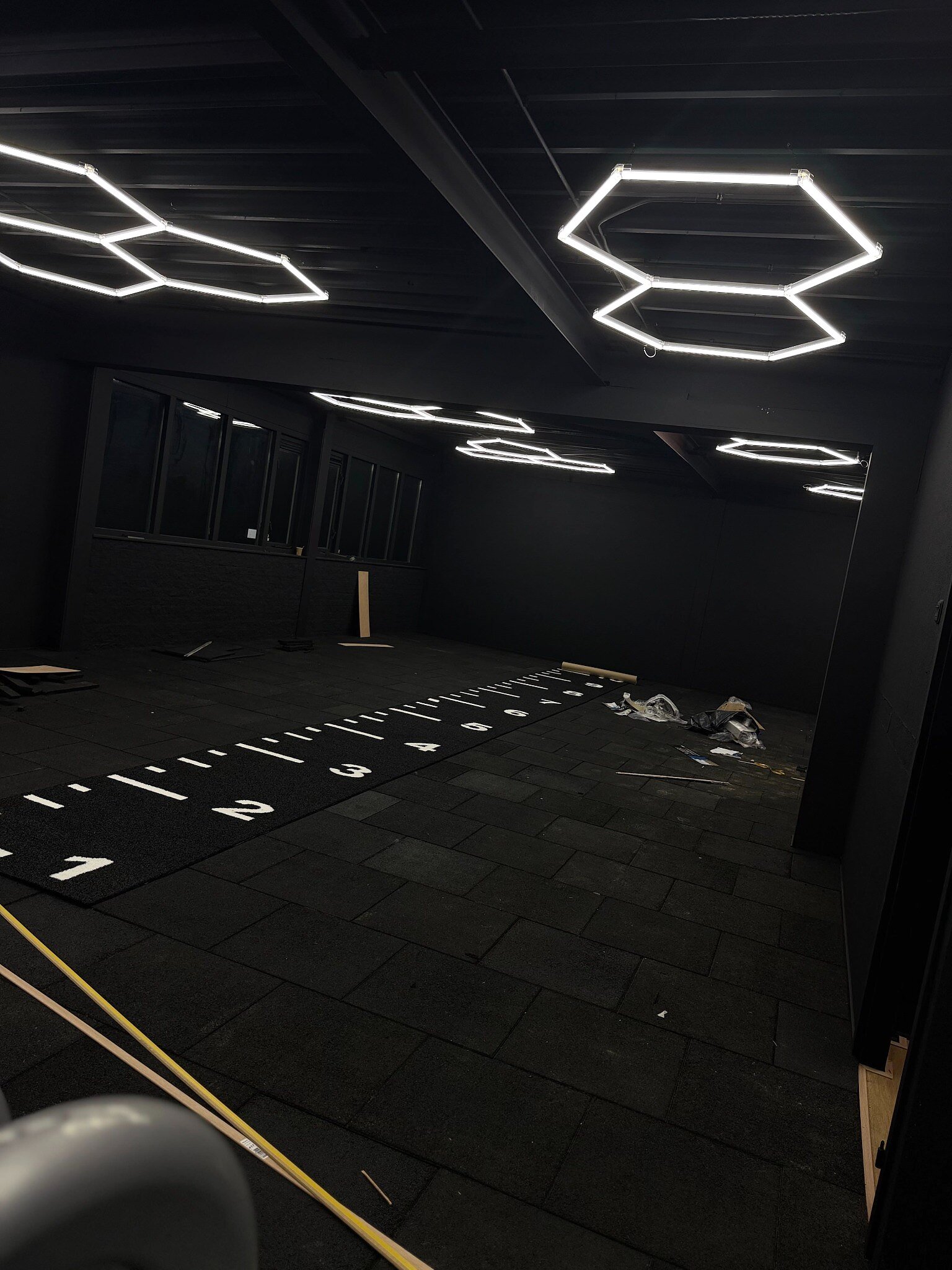 De sprinttrack in de nieuwe MotivatedGym-locatie